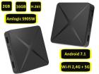 Продам компактную Android 7.1 TV приставку с памятью 2GB/16GB на 4-х ядерном процессоре Amlogic S905W, модель T96 C