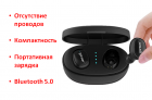 Продам 100% Беспроводные наушники Bluetooth гарнитура с портативным чехлом - зарядкой, GS-V8