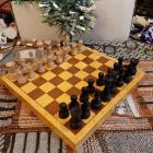 Шахматы СССР деревянные 20х20 №0605 Халтурин