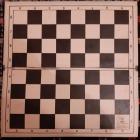 Доска для шахмат и шашек двусторонняя №0511