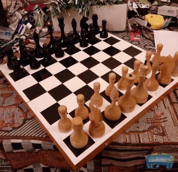 Шахматы СССР деревянные 40х40 №0533 в г. Санкт-Петербург