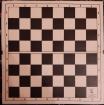 Доска для шахмат и шашек двусторонняя №0495