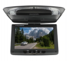 Продам 9" Дюймовый потолочный автомобильный монитор с поворотным механизмом + 2 видеовхода + пульт ДУ, ID0900