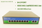 Продам 8-Портовый POE switch/коммутатор, Модель PSE-6008