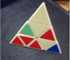 Кубик Рубика СССР (пирамидка) №0482